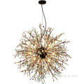 Colorful Beads Chandelier American Design For Living Room